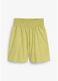 Dra på-shorts i bäckebölja av bomull, bonprix