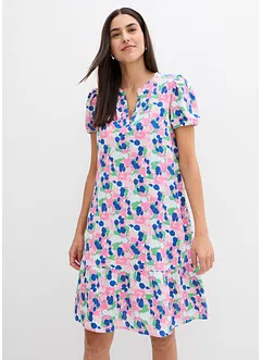 Klänning av mjuk muslin, bonprix