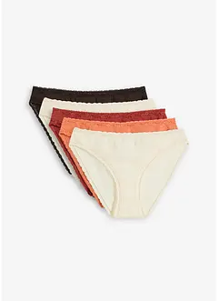 Trosa med spets (5-pack), bonprix