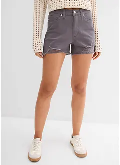 Twillshorts med hög midja, bonprix