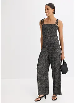 Kräppat jerseylinne, bonprix