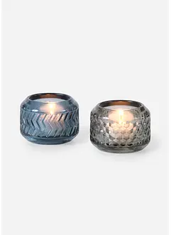 Värmeljushållare (2-pack), bonprix