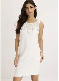 Fodralklänning med strass, bonprix