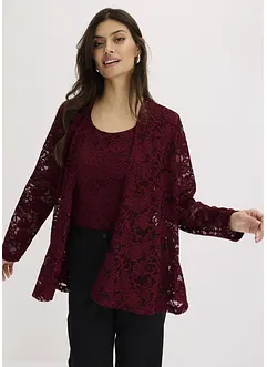 Cardigan i spets, bonprix
