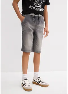 Mjuka jeansbermudas, Regular Fit, bonprix