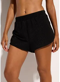 Strandshorts med glansiga trådar, bonprix