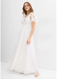 Mammabrudklänning med diskret amningsöppning, bonprix