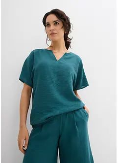 Oversizeblus med resår i nederkanten, bonprix