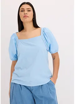 Topp med puffärmar, bonprix