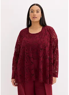 Cardigan i spets, bonprix