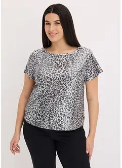 Paljettopp med leopardmönster, bonprix