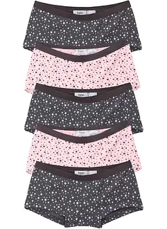 Hipstertrosa med mjuk bomull (5-pack), bonprix