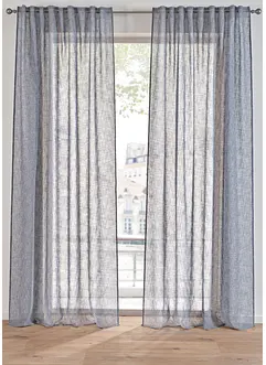 Gardin med linnelook (1-pack), bonprix