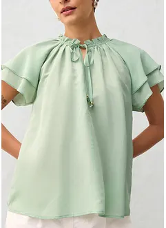 Tunika med silke, bonprix