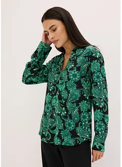 Blustunika i böljande viskos, bonprix