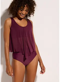 Tankini (2 delar) med återvunnen polyamid, bonprix