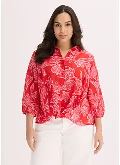 Mönstrad blus, bonprix