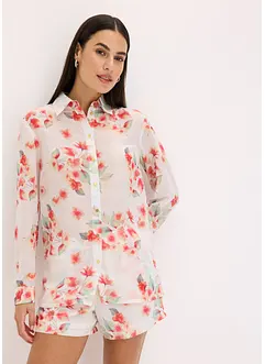 Mönstrad blus, bonprix