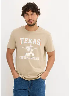 T-shirt i ren ekologisk bomull, bonprix