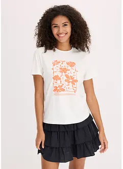 T-shirt med placerat tryck, bonprix
