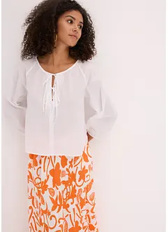 Blus i ekologisk bomull, bonprix