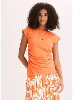 Topp i bomull med stretch, bonprix
