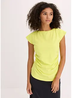 Topp i bomull med stretch, bonprix
