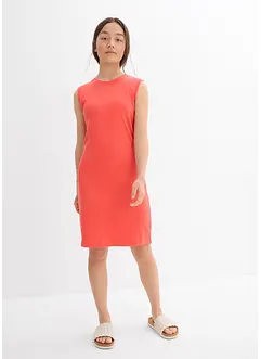 Figurnära jerseyklänning för barn i ren ekologisk bomull, bonprix