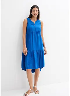 Klänning i luftig muslin, bonprix