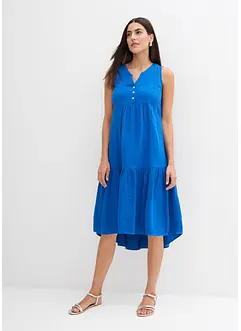 Klänning i luftig muslin, bonprix