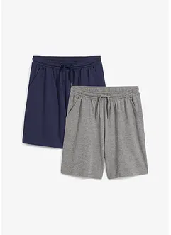Tunna jerseyshorts för barn (2-pack), bonprix