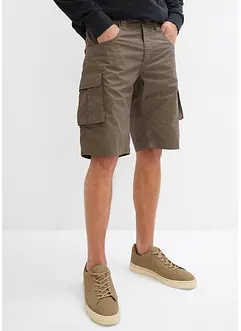 Bermudas i cargomodell av ren bomull, Relaxed Fit, bonprix