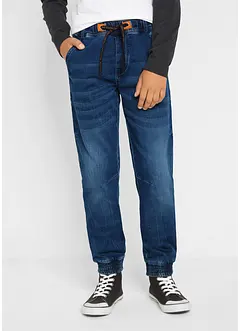 Trikåjeans för pojkar, normal passform, bonprix