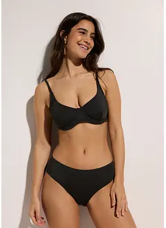 Bikiniöverdel med bygel, av glansigt material, bonprix