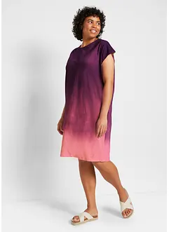 T-shirtklänning med olika färger, bonprix