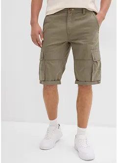Cargobermudas av ren bomull, Regular Fit, bonprix