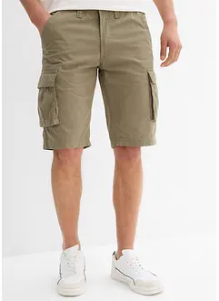 Cargoshorts av ren bomull, Relaxed Fit, bonprix
