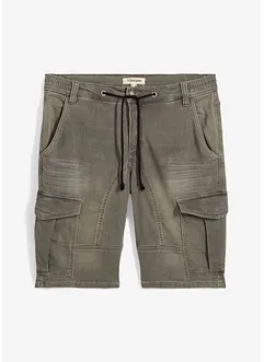 Mjuka jeansbermudas, Regular Fit, bonprix