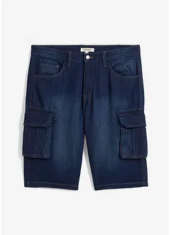Jeansshorts med cargofickor, Relaxed Fit, bonprix