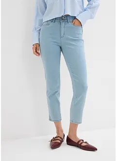 Slim Fit Jeans Mid Waist, med bekväm midja, bonprix