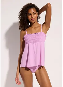 Smockad bandåtankini (2 delar), bonprix