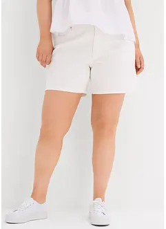 Jeansshorts Mid Waist, Low Stretch, bonprix