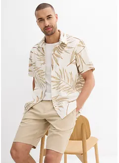 Kortärmad skjorta i ekologisk bomull, bonprix