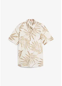 Kortärmad skjorta i ekologisk bomull, bonprix