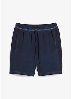 Trikåbermudas med urtvättad look, bonprix
