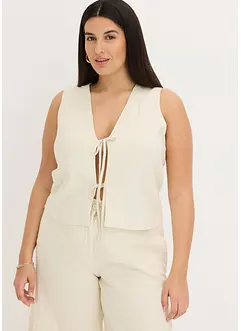 Väst med rosetter, bonprix