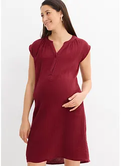 Mamma-/amningsklänning i bomullsmuslin, bonprix