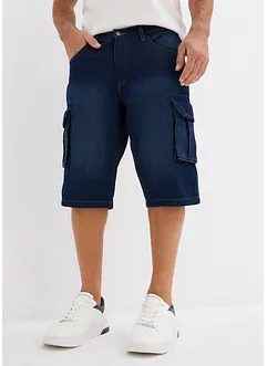 Jeansshorts med cargofickor, Relaxed Fit, bonprix