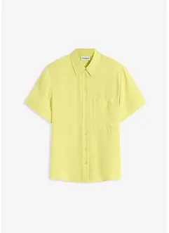 Blus med bröstficka och halvlånga ärmar, bonprix