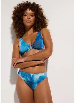 Bikini (2 delar) i glittrigt material, bonprix